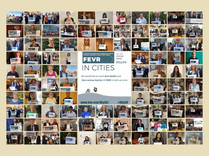 EuroRAP supports FEVR 0by30 campaign aiming at Zero deaths and Zero serious injuries in built up areas by 2030