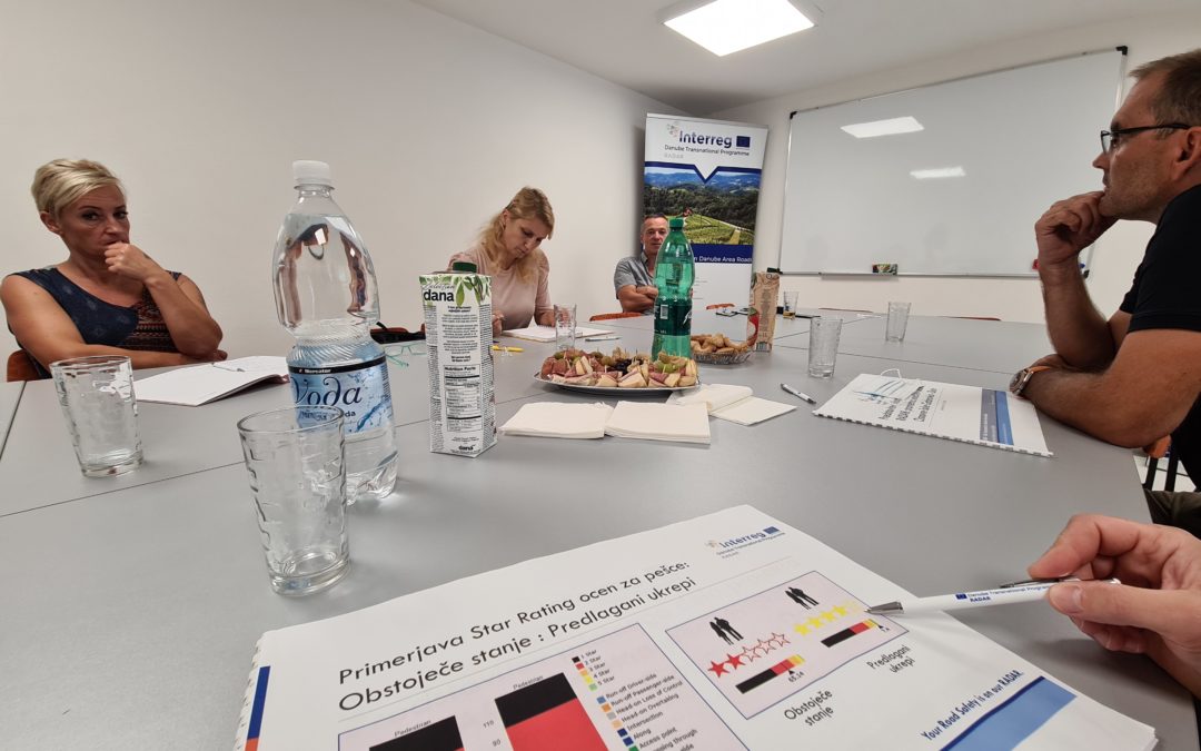 EuroRAP News: RADAR Project Partner AMZS pilots action on VRUS interlinks, leading to improvements for Gabrovka school