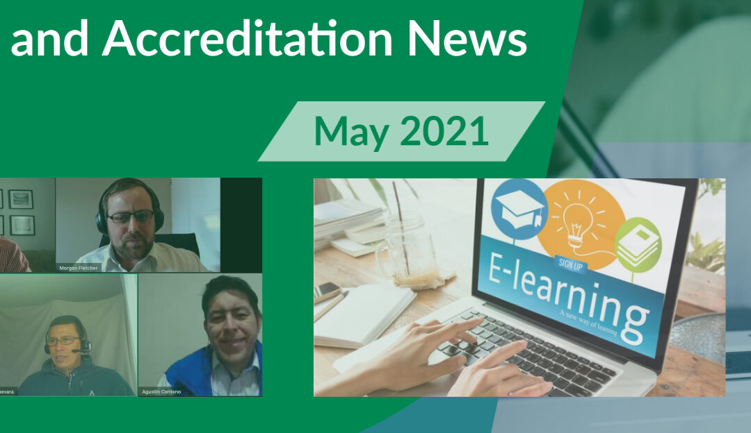 NEW Training & Accreditation Newsletter – May 2021 Edition