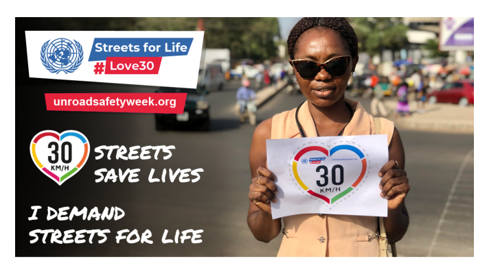 UN Global Road Safety Week – join us and take action!