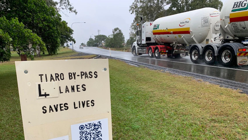 AusRAP News: Extra $183 million funding for Tiaro Bypass on Bruce Highway to enhance safety