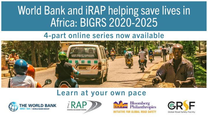 BIGRS Africa online series – World Bank and iRAP help to save lives on African roads