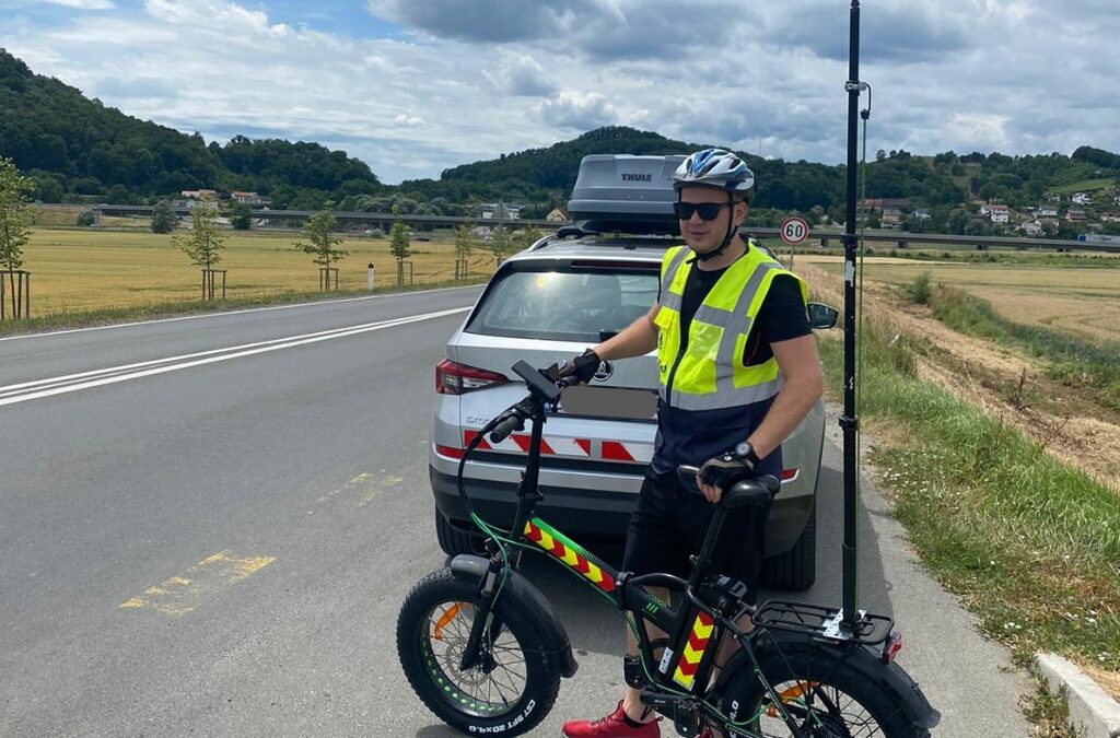 SABRINA maps cycling risk in Croatia, Slovenia and Austria