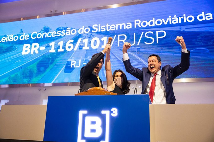 Nova Dutra concession auctions with iRAP safety metric