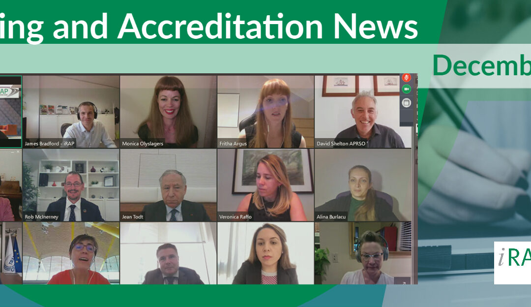 NEW Training & Accreditation Newsletter – December 2021 Edition