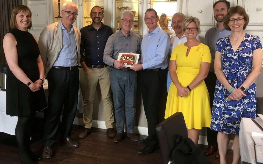 Retiring Board Chairman Gary Liddle recognised