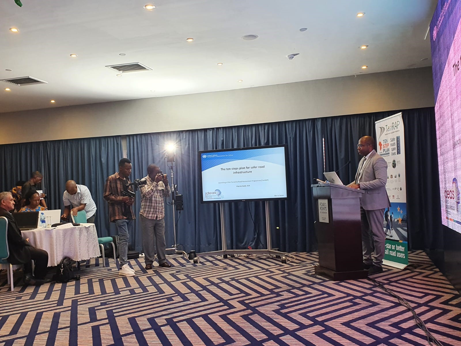 Dep Minister launching TanRAP