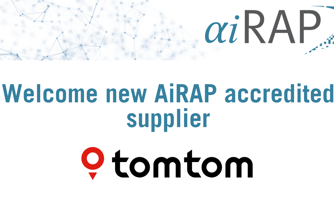 Welcome to the newest AiRAP accredited supplier – TomTom Global Content B.V.