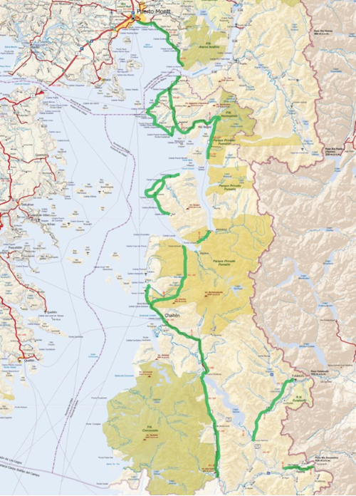 Los Lagos assessment roads