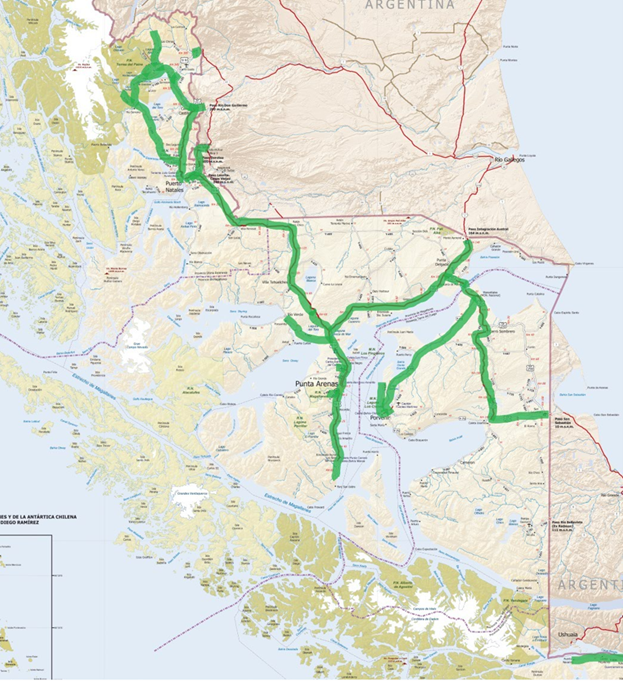 Magallanes assessment roads