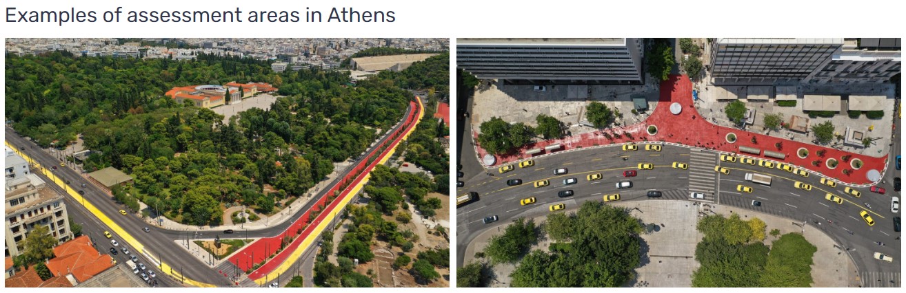 Athens assesssment areas source NTUA web article