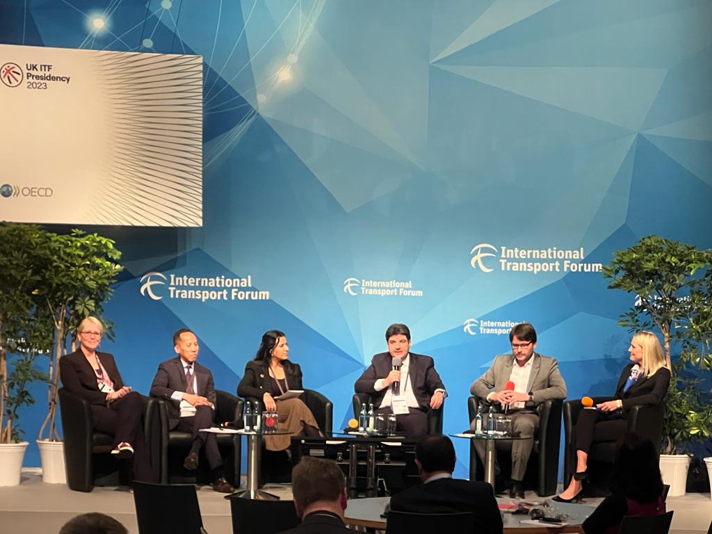Said from World Bank GRSF sharing the recent US$3.6 billion of investment in road safety by the multilateral development banks Photo Rob McInerney