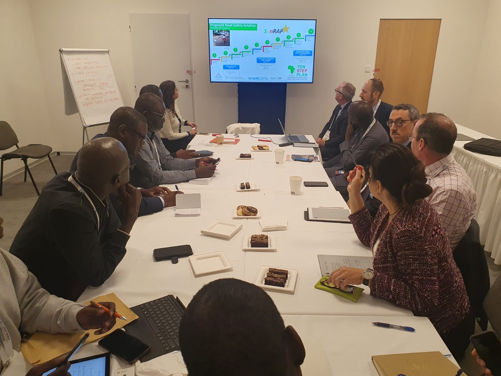 Senegal delegation meeting