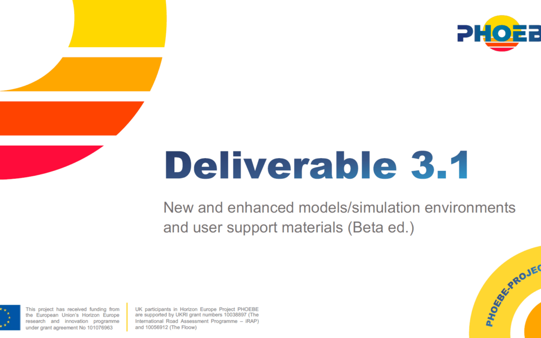 PHOEBE advances models and simulation for safer urban environments