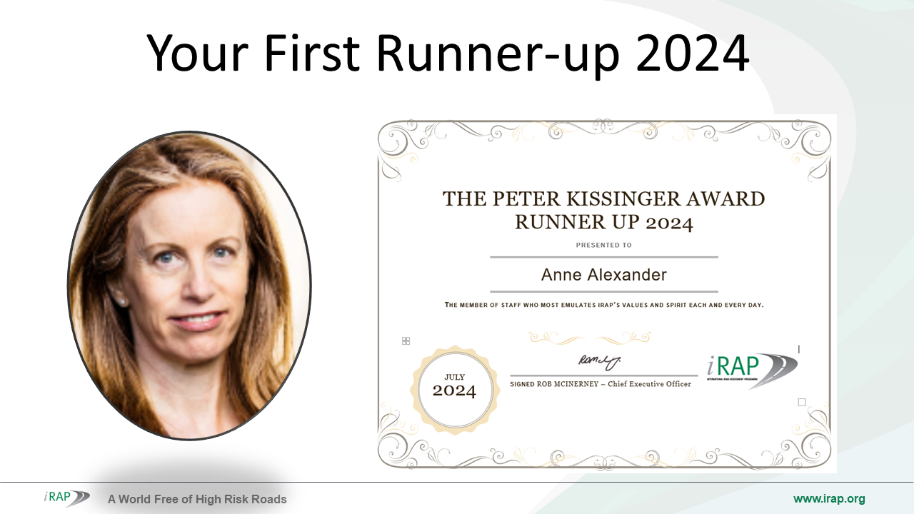 Peter Kissinger Award 2024 -Anne