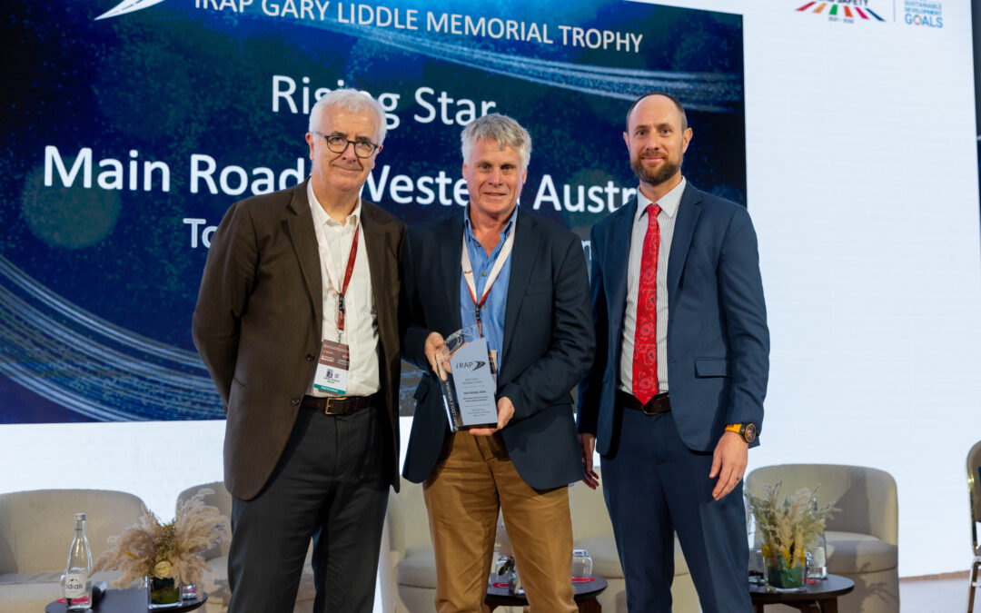 Main Roads Western Australia recognised as a Rising Star in coveted international  Gary Liddle Memorial Award Program