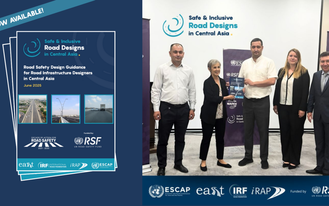 New guidance on safe and inclusive road design published for road engineers and infrastructure designers in Central Asia