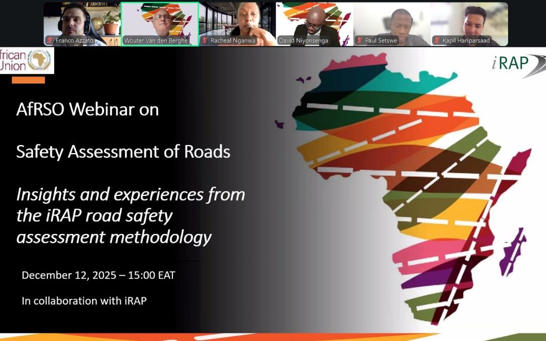 AfRSO Webinar Summary: Building Capacity for Road Safety Assessment in Africa