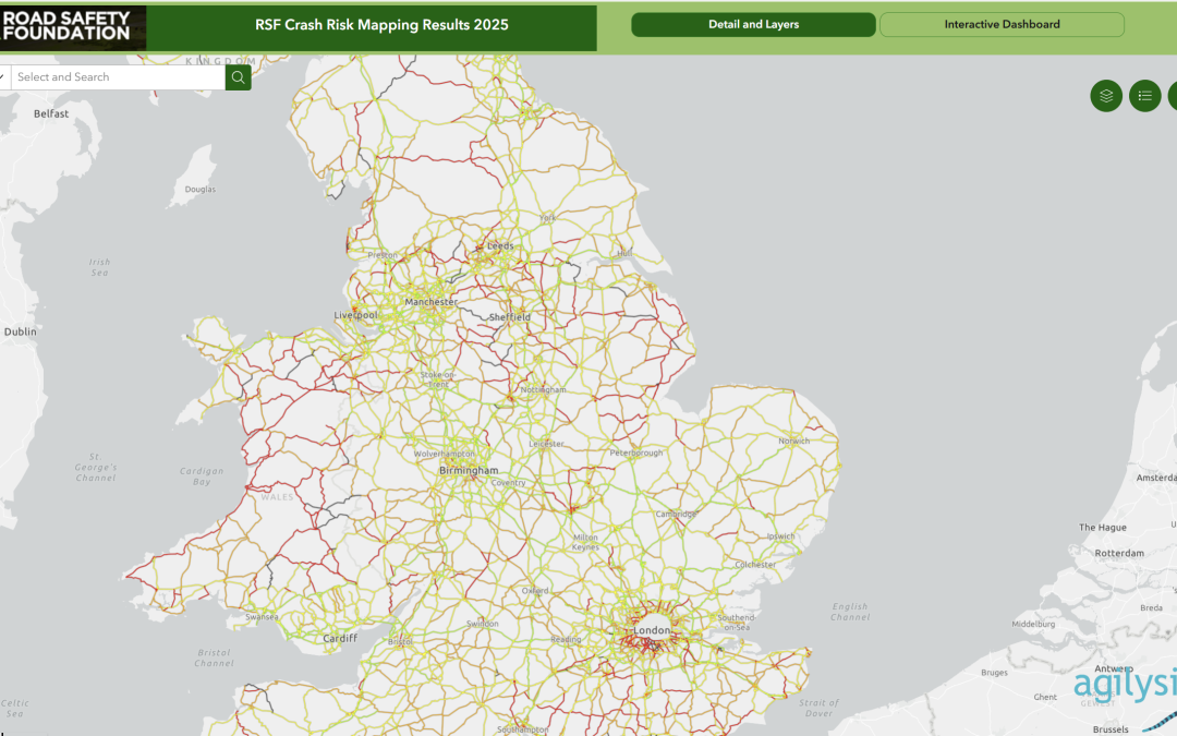 Britain’s 2025 Crash Risk Mapping Results Released