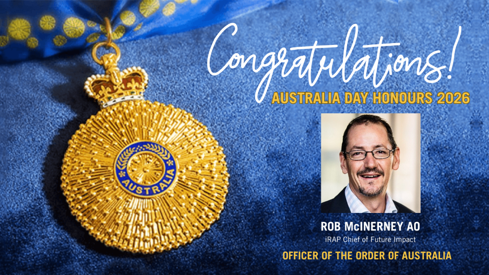 Australia Day Honours Recognise Global Road Safety Leader Rob McInerney AO