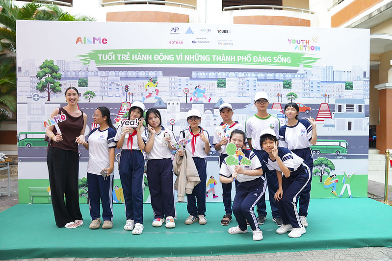 Youth Action for Livable Cities campaign launches in Vinh Long and An Giang Provinces, Vietnam